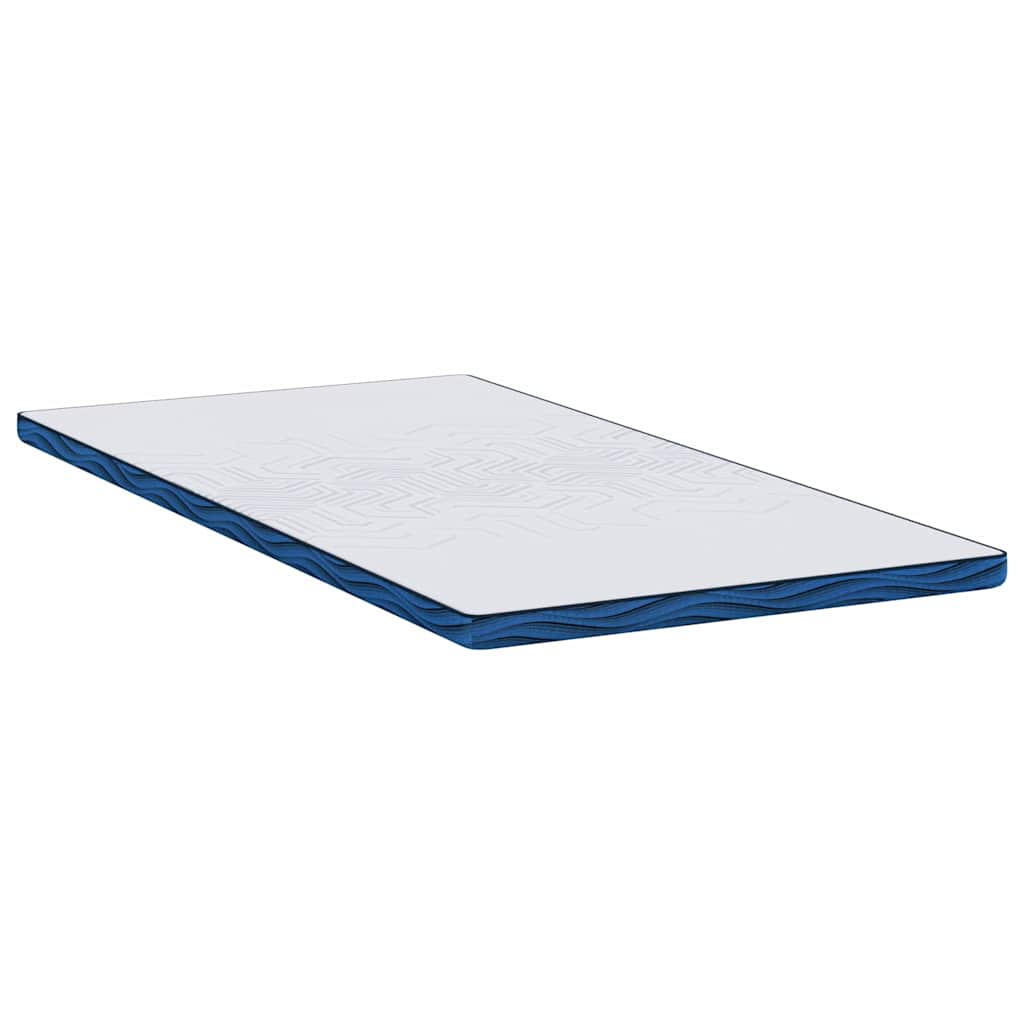 vidaXL Nakładka na materac Biały 120 x 200 cm Tkanina żakardowa