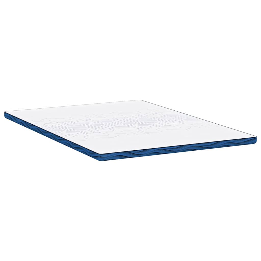 vidaXL Nakładka na materac Biały 160 x 200 cm Tkanina żakardowa