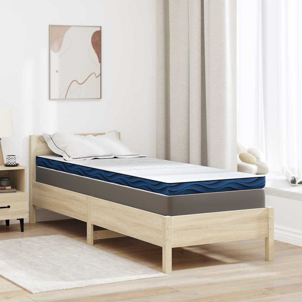 vidaXL Nakładka na materac Biały 80 x 200 cm Tkanina żakardowa