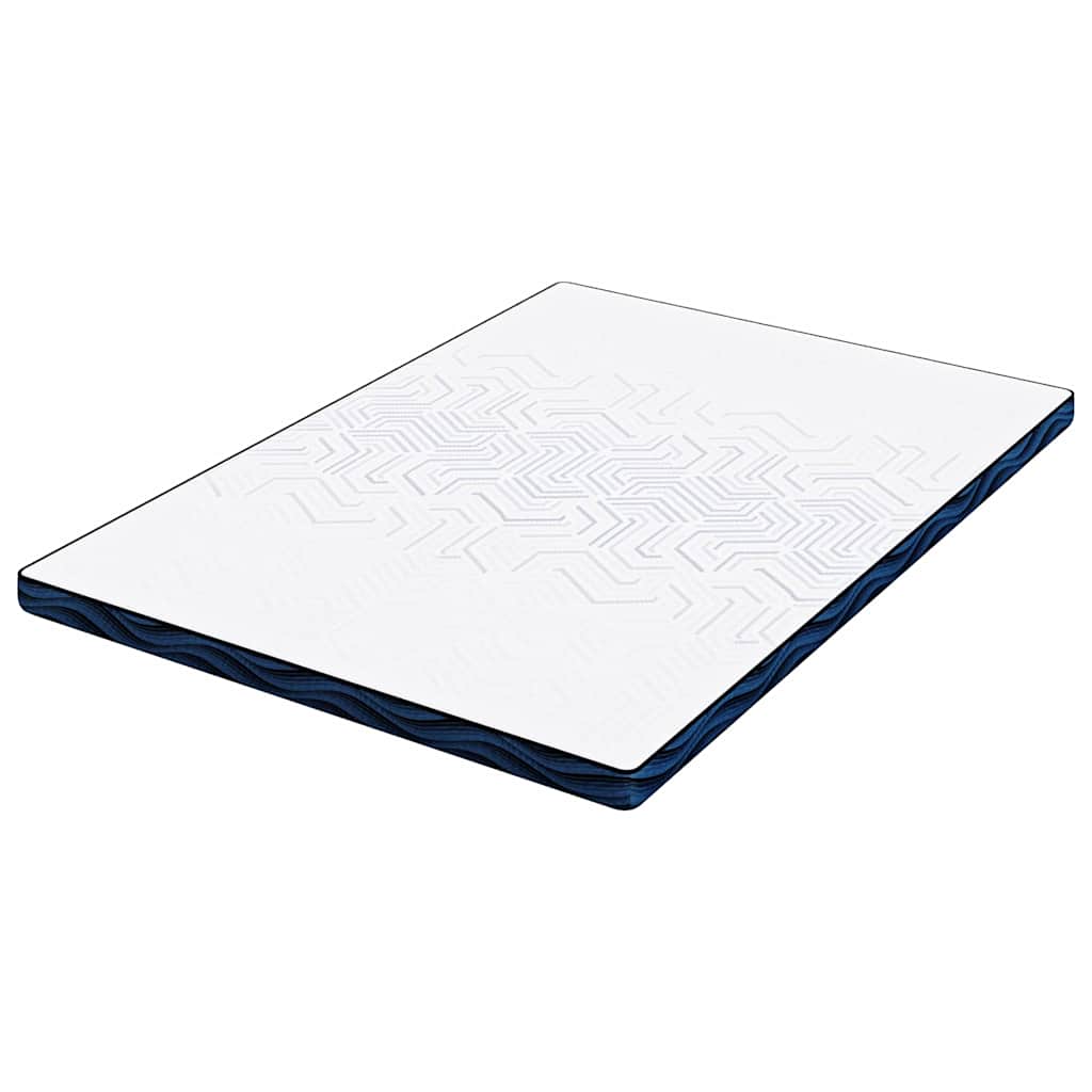 vidaXL Nakładka na materac Biały 140 x 200 cm Tkanina żakardowa
