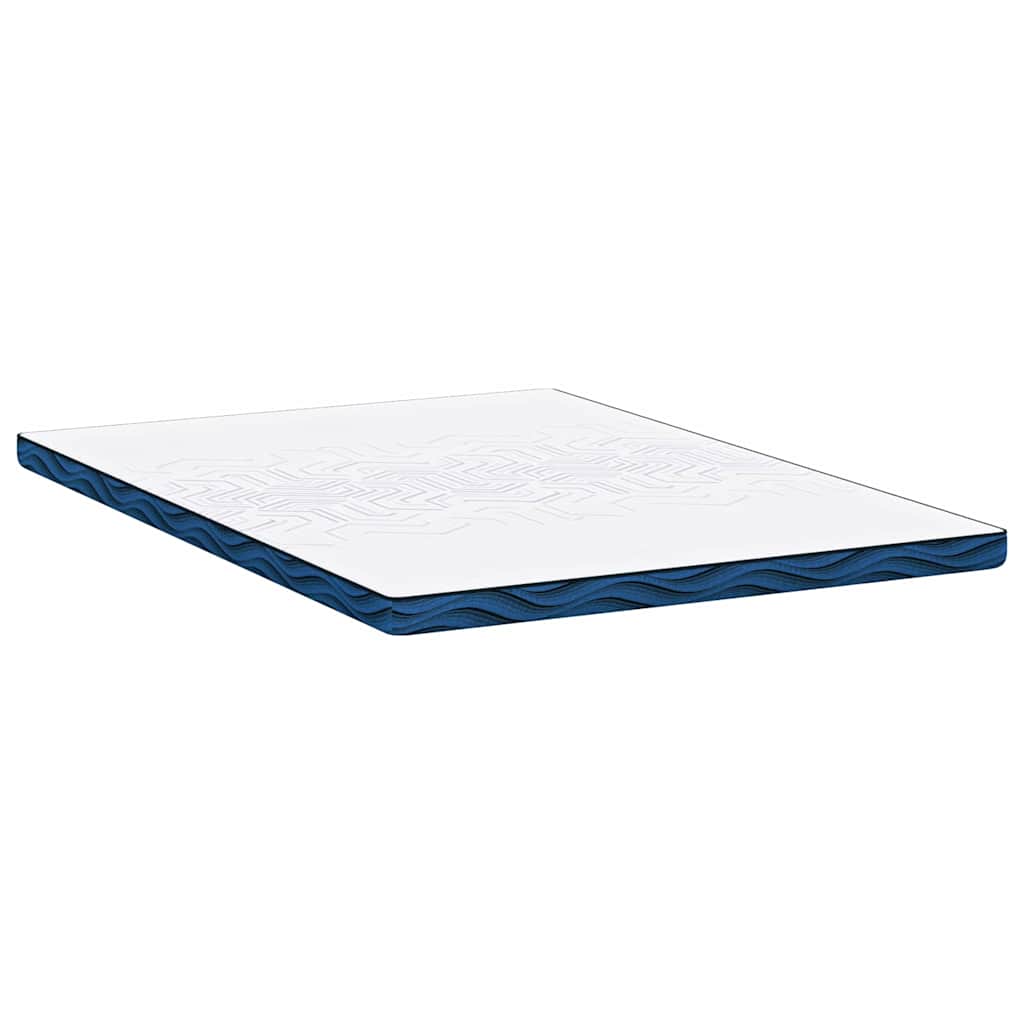 vidaXL Nakładka na materac Biały 160 x 200 cm Tkanina żakardowa
