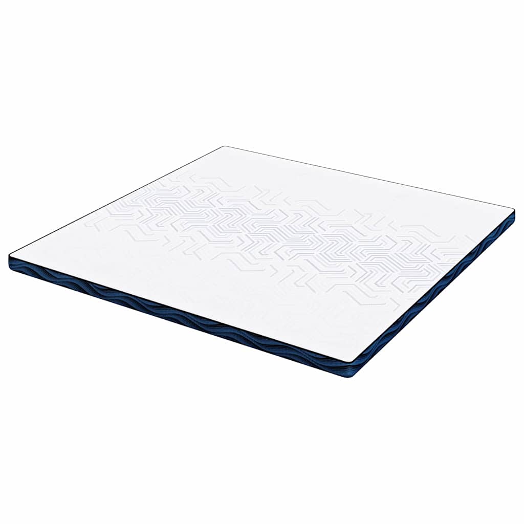 vidaXL Nakładka na materac Biały 200 x 200 cm Tkanina żakardowa
