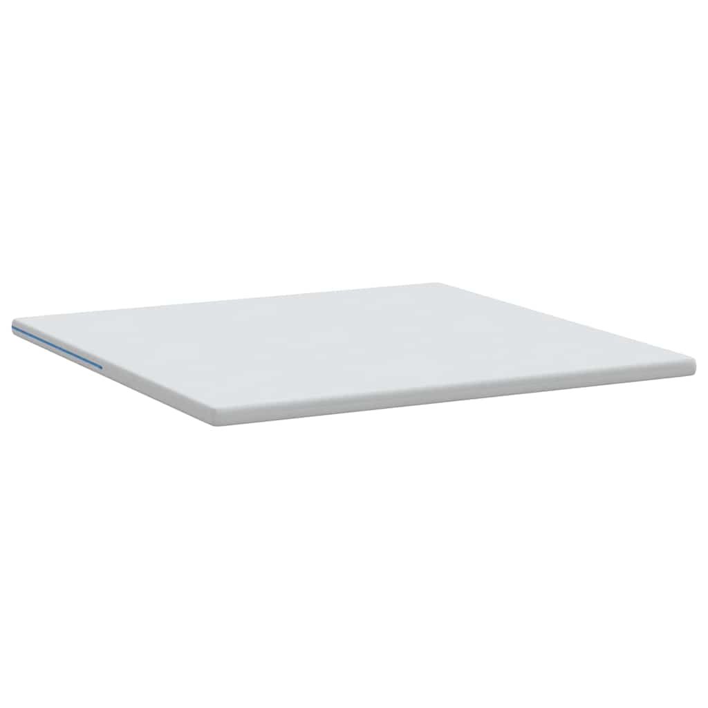 vidaXL Nakładka na materac Biały 200 x 200 cm Tkanina żakardowa