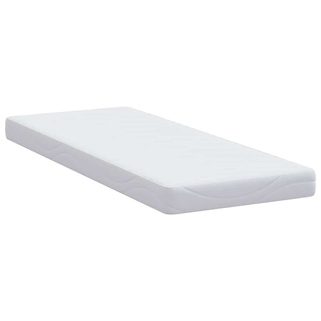 vidaXL Materac Biały 80 x 200 cm Tkanina żakardowa