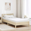 vidaXL Materac Średni 90 x 190 cm Biały