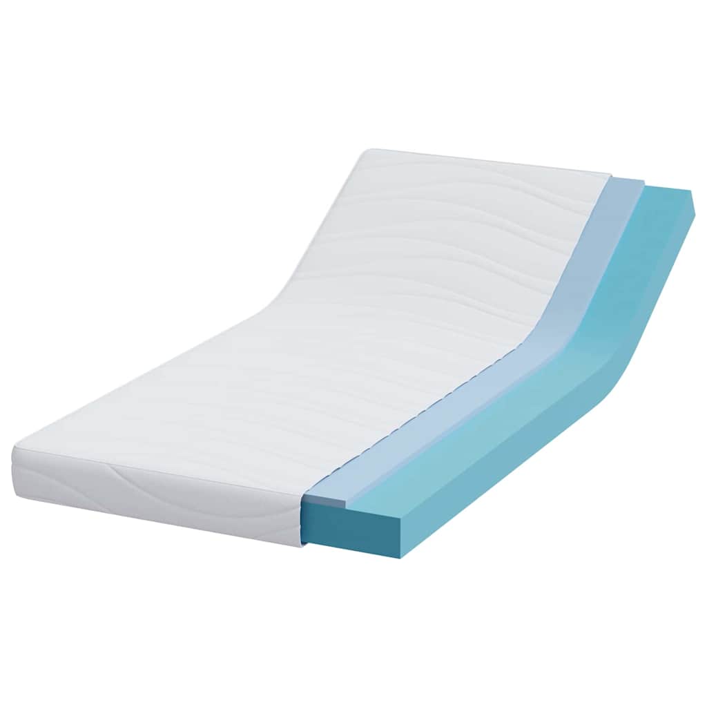 vidaXL Materac Średni 90 x 190 cm Biały