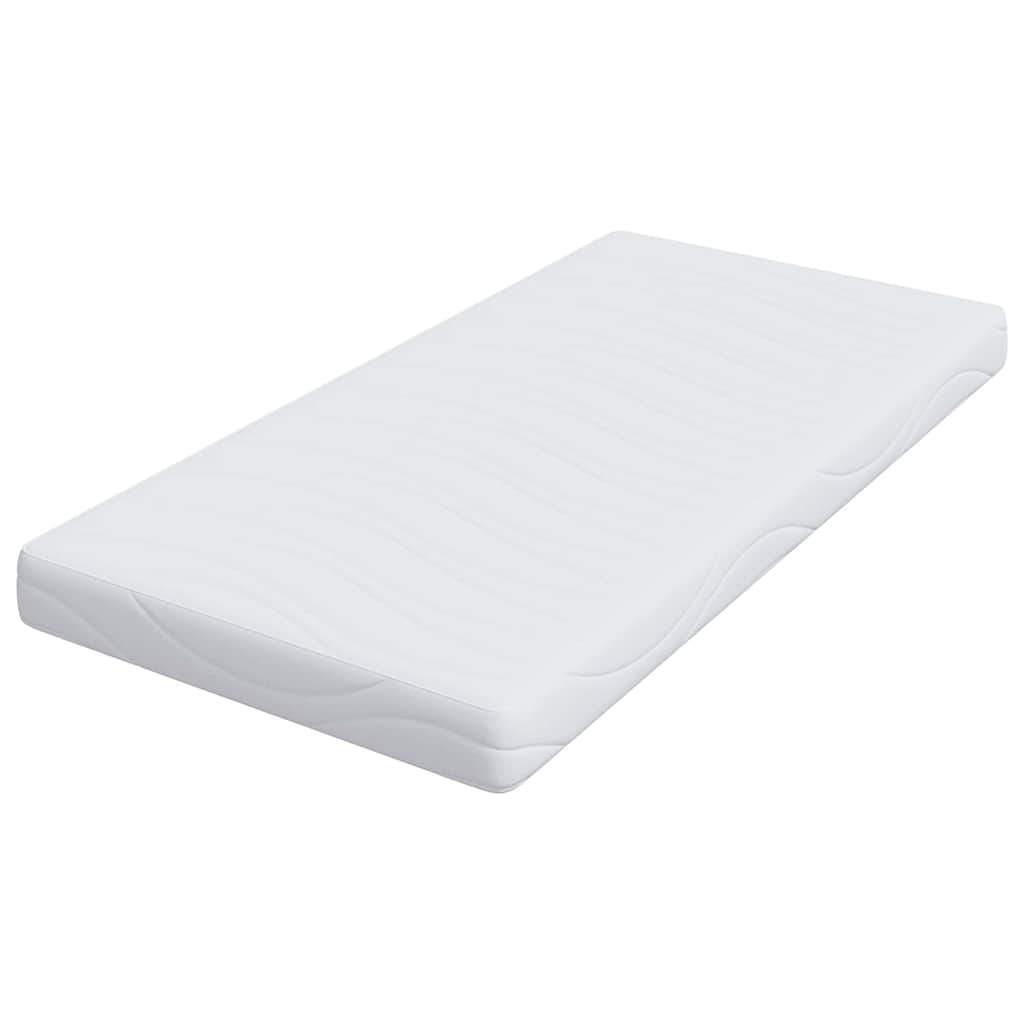 vidaXL Materac Średni 90 x 190 cm Biały