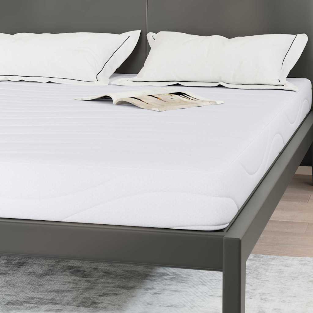 vidaXL Materac Biały 140 x 200 cm Tkanina żakardowa