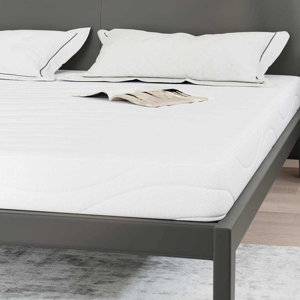 vidaXL Materac Biały 180 x 200 cm Tkanina żakardowa