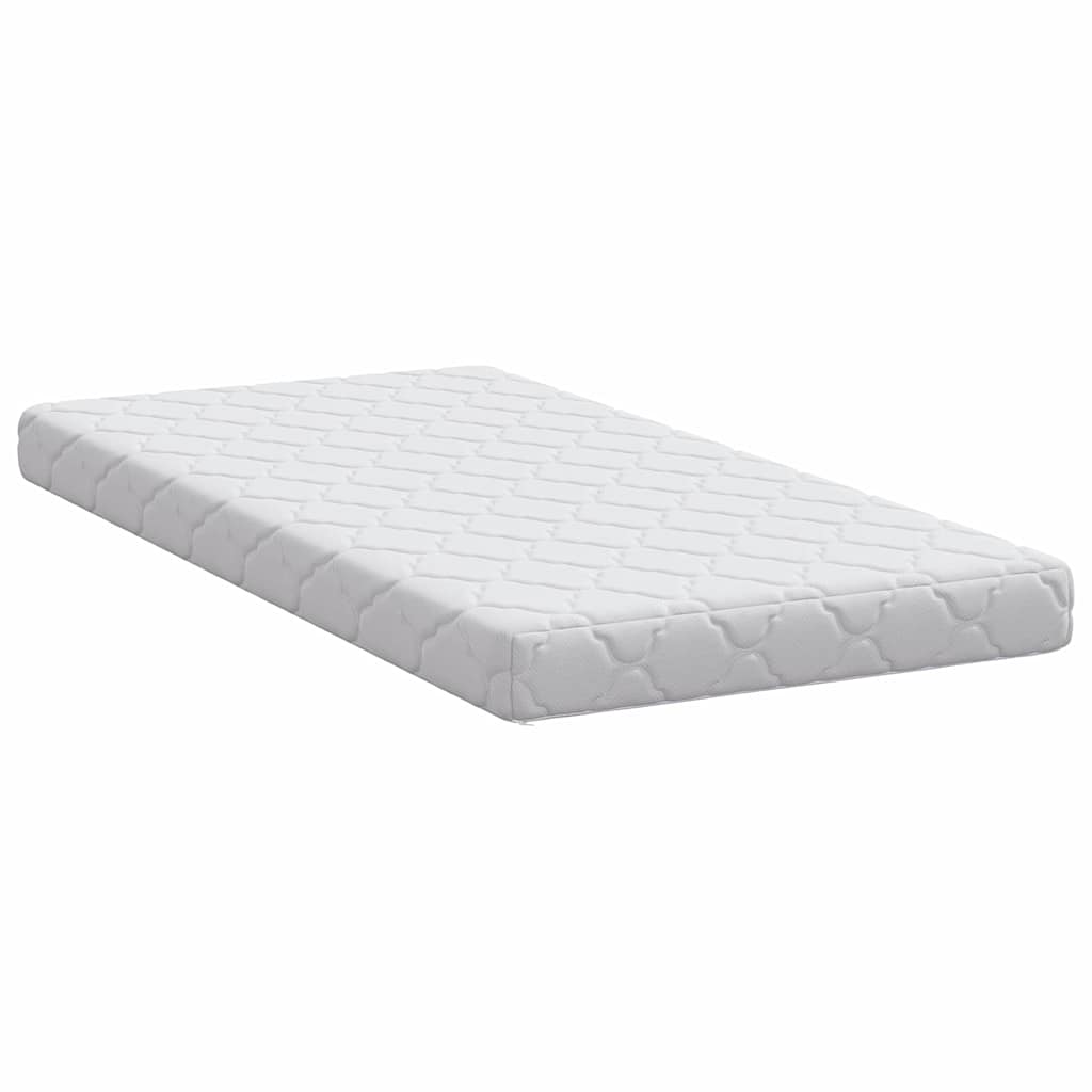vidaXL Materac Biały 70 x 140 cm Tkanina żakardowa