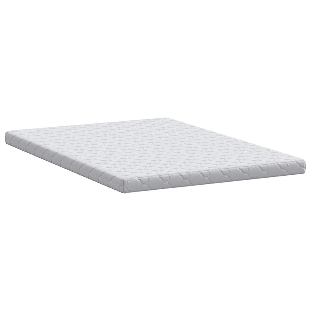 vidaXL Materac Biały 140 x 190 cm Tkanina żakardowa