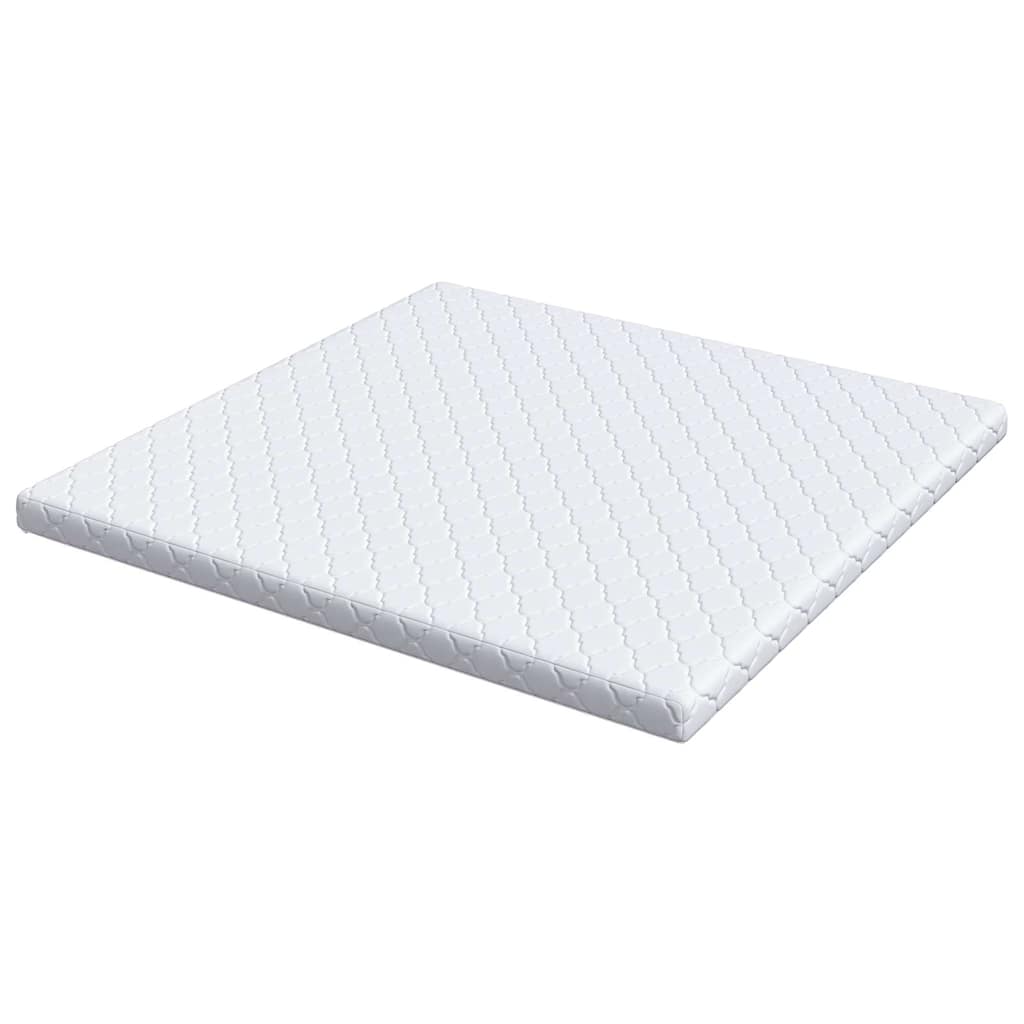 vidaXL Materac Biały 180 x 200 cm Tkanina żakardowa