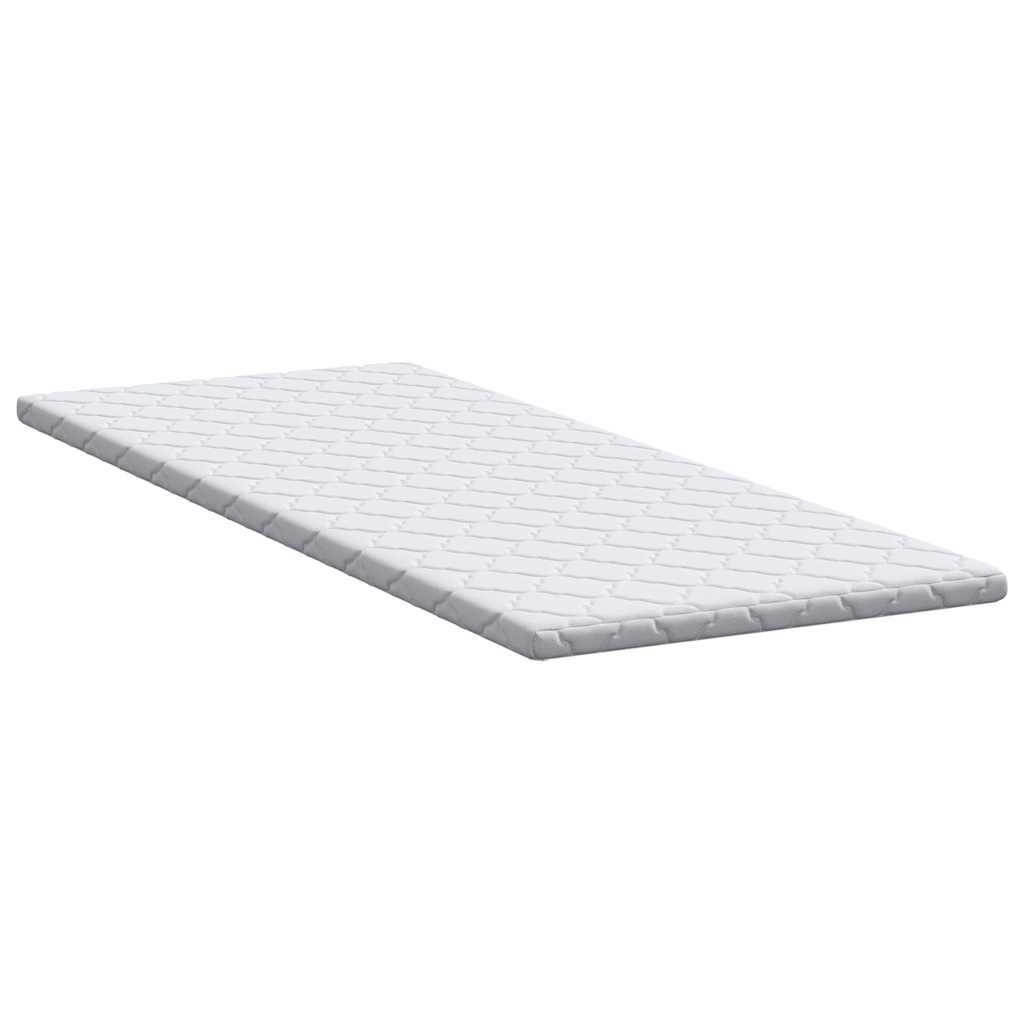 vidaXL Czapka kokosowa Biały 80 x 200 cm Tkanina żakardowa