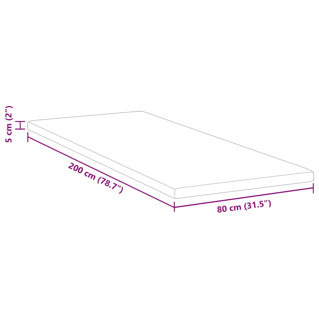 vidaXL Czapka kokosowa Biały 80 x 200 cm Tkanina żakardowa