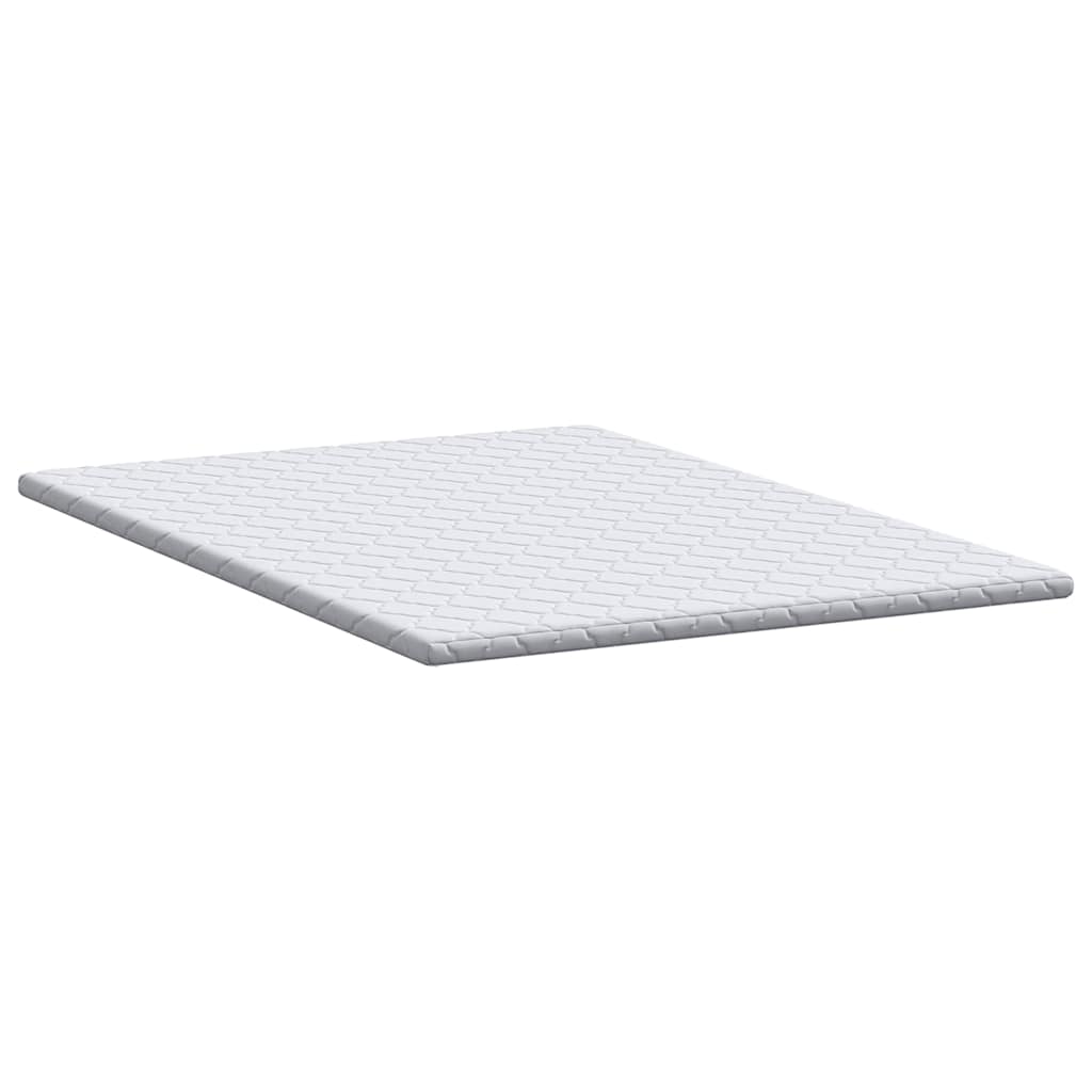 vidaXL Czapka kokosowa Biały 140 x 200 cm Tkanina żakardowa