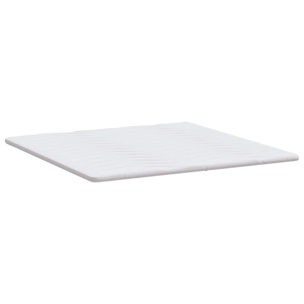 vidaXL Nakładka na materac Biały 180 x 200 cm Dzianina