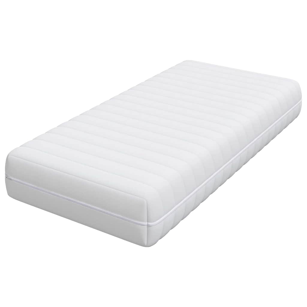 vidaXL Materac Biały 60 x 120 cm Sprężyna kieszeniowa