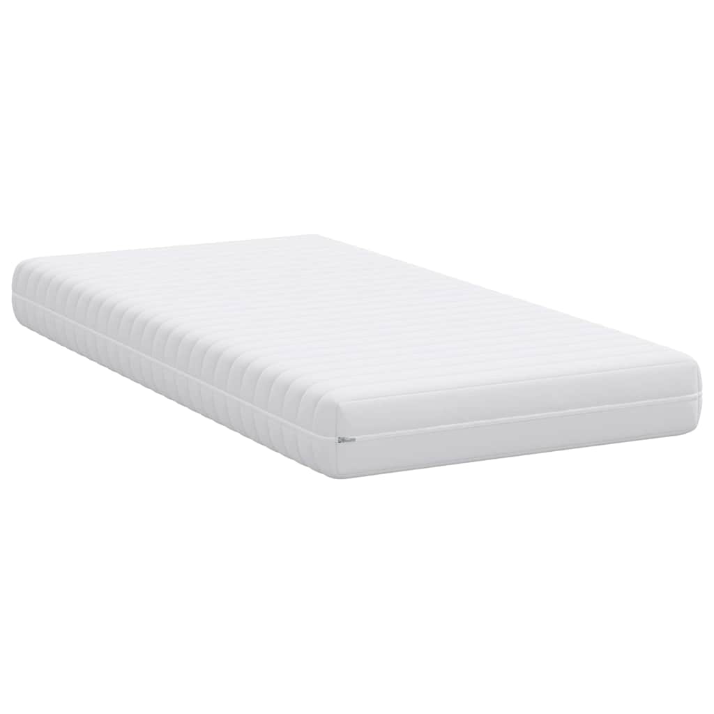 vidaXL Materac Biały 90 x 190 cm Sprężyna kieszeniowa