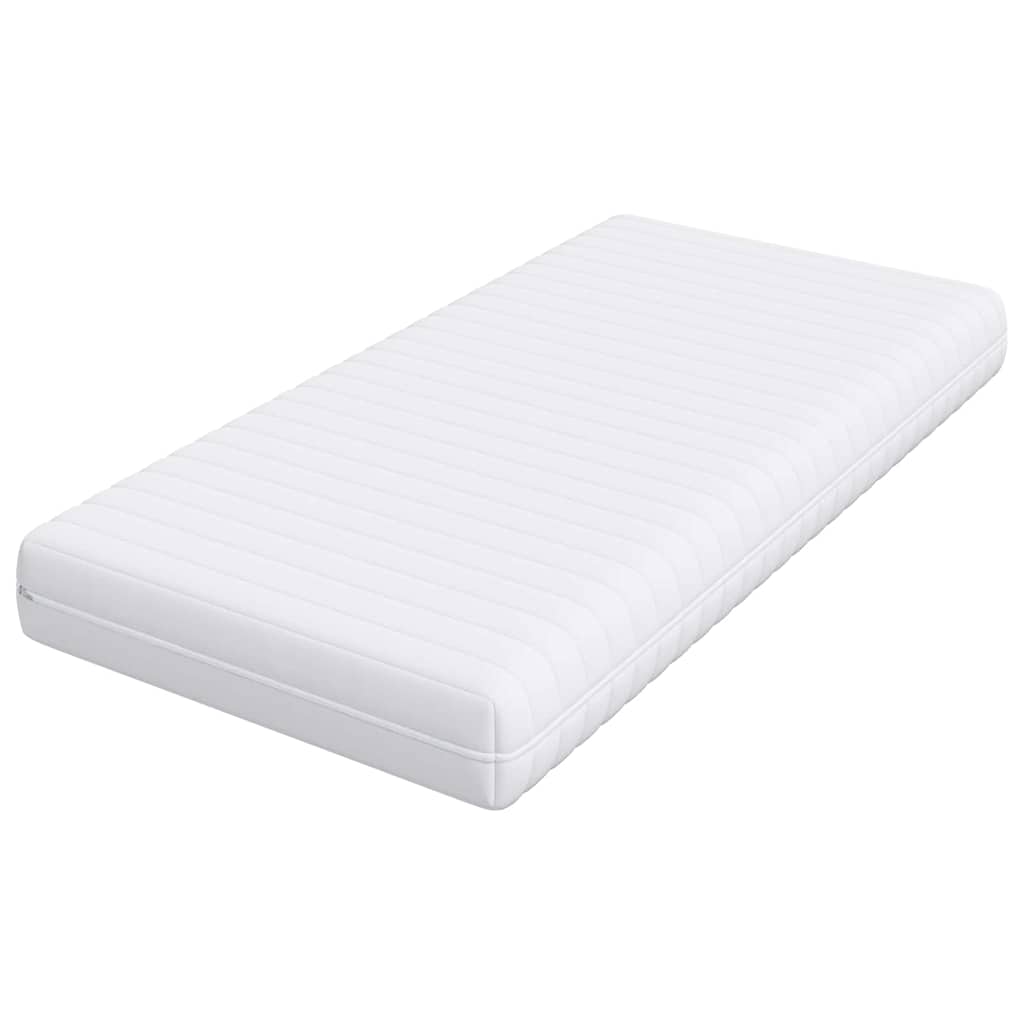 vidaXL Materac Biały 120 x 200 cm Sprężyna kieszeniowa