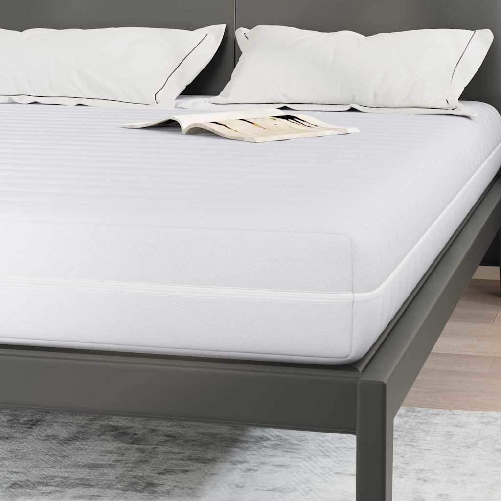 vidaXL Materac Biały 140 x 190 cm Sprężyna kieszeniowa
