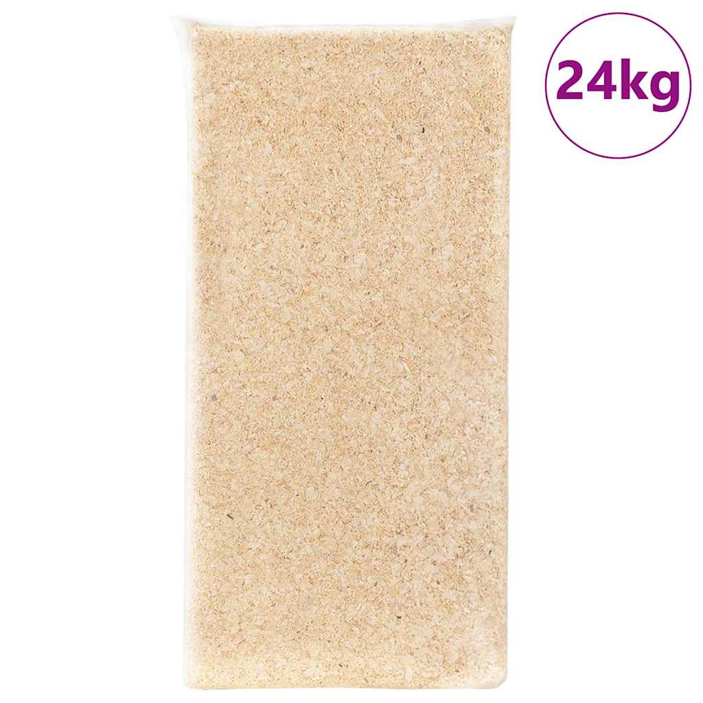 vidaXL Wióry drewniane na ściółkę dla zwierząt Drewno miękkie 24 kg