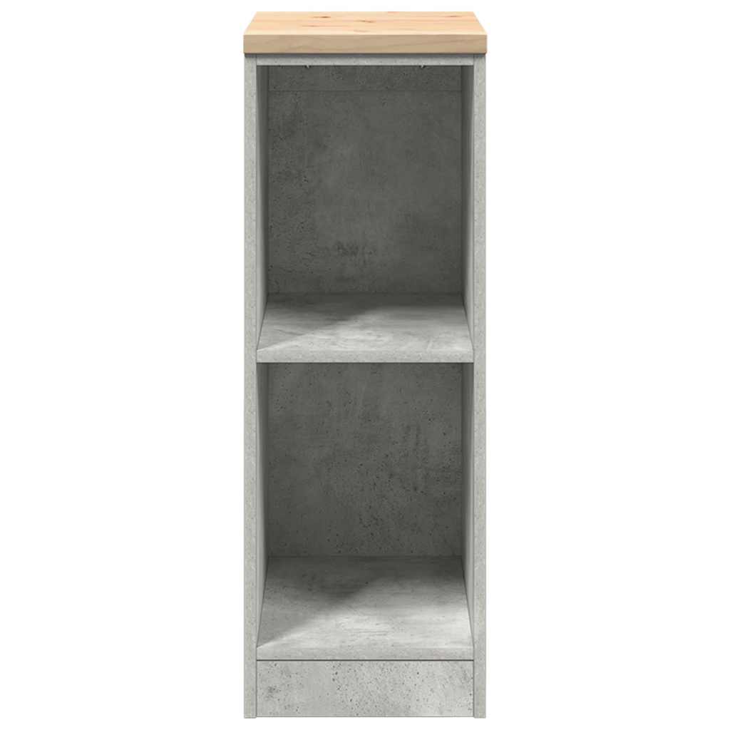 vidaXL Garażowa szafka do przechowywania Szary beton 30x51x85 cm