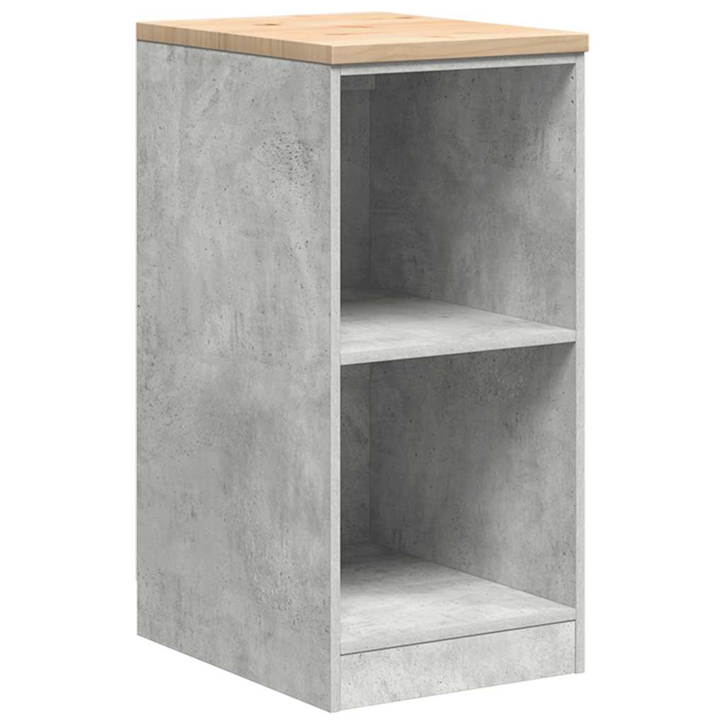 vidaXL Garażowa szafka do przechowywania Szary beton 40x51x85 cm