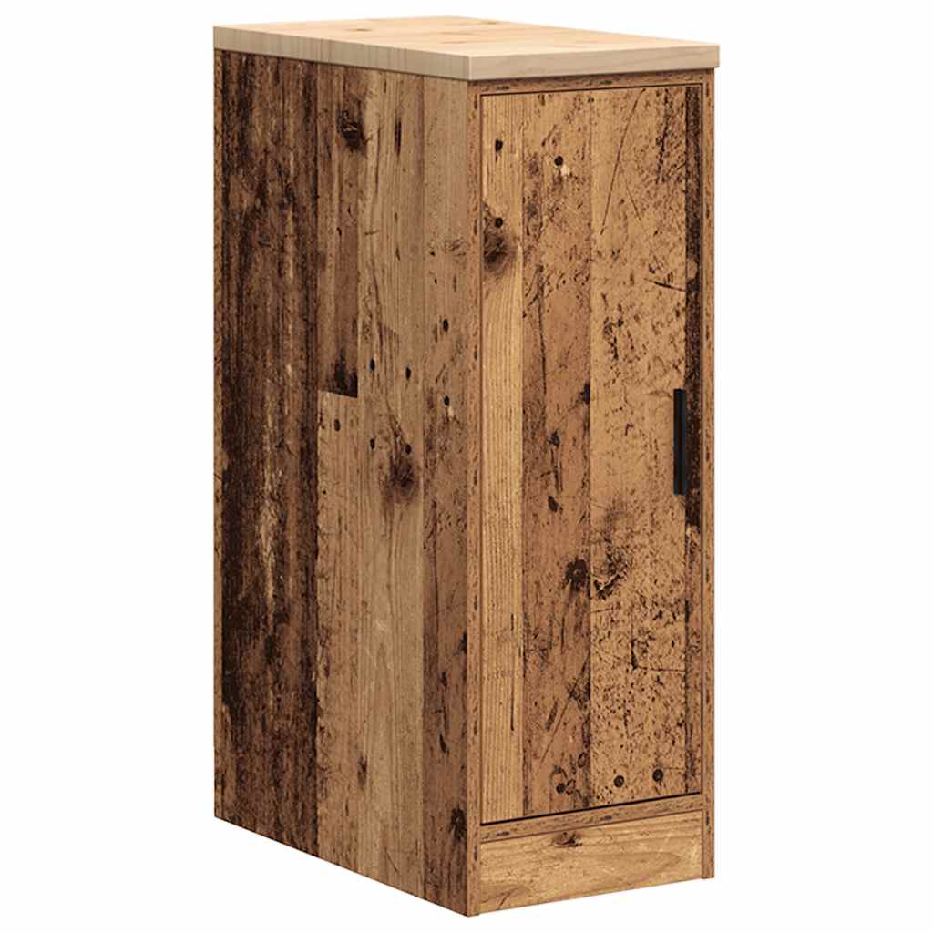 vidaXL Garażowa szafka do przechowywania Stare drewno 30x51x85 cm