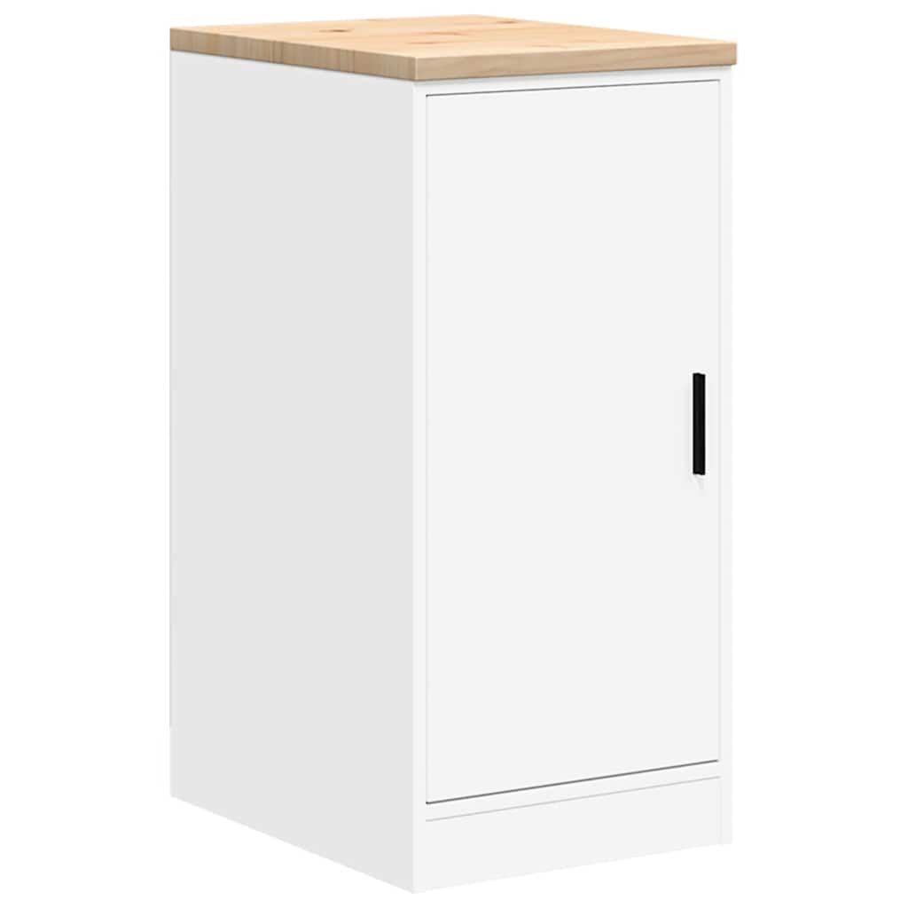 vidaXL Garażowa szafka do przechowywania Biała 40x51x85 cm