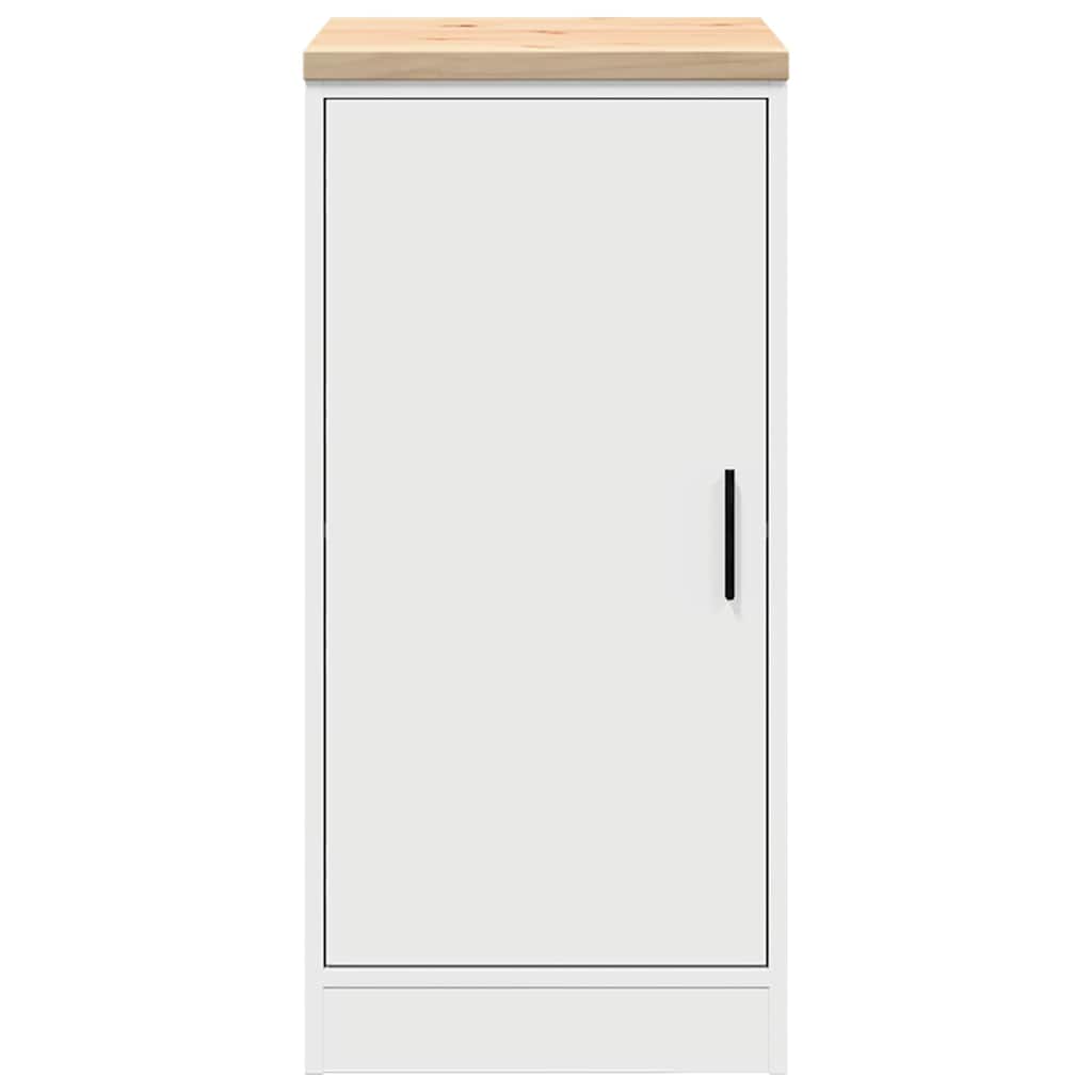 vidaXL Garażowa szafka do przechowywania Biała 40x51x85 cm