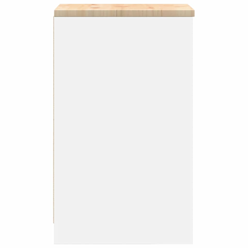 vidaXL Garażowa szafka do przechowywania Biała 40x51x85 cm