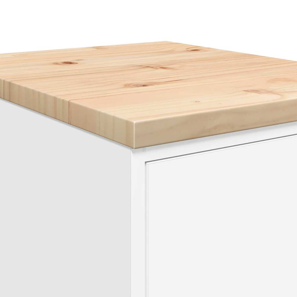 vidaXL Garażowa szafka do przechowywania Biała 40x51x85 cm