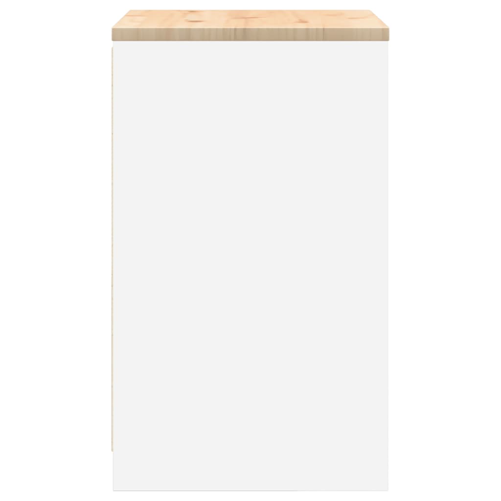 vidaXL Garażowa szafka do przechowywania Biała 60x51x85 cm