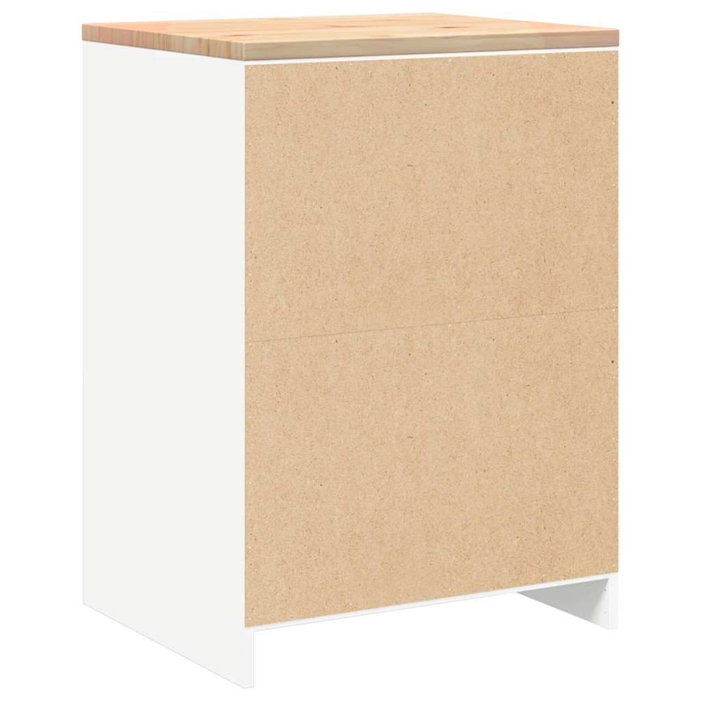 vidaXL Garażowa szafka do przechowywania Biała 60x51x85 cm
