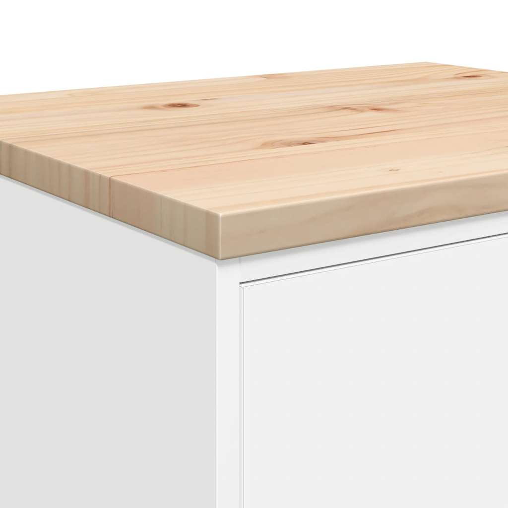 vidaXL Garażowa szafka do przechowywania Biała 60x51x85 cm