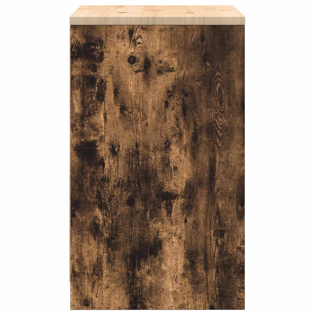 vidaXL Garażowa szafka do przechowywania Dąb wędzony 60x51x85 cm