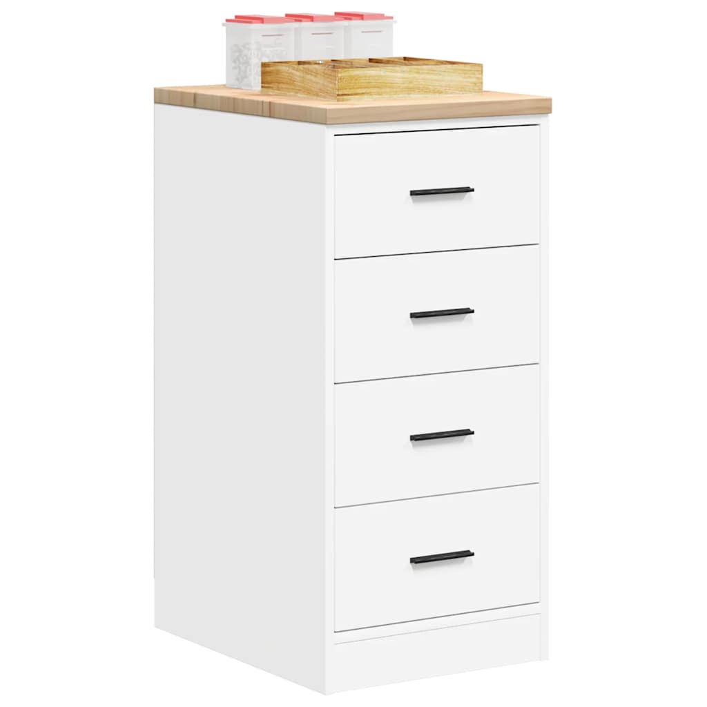 vidaXL Garażowa szafka do przechowywania Biała 40x51x85 cm