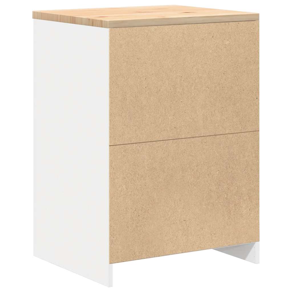 vidaXL Garażowa szafka do przechowywania Biała 60x51x85 cm