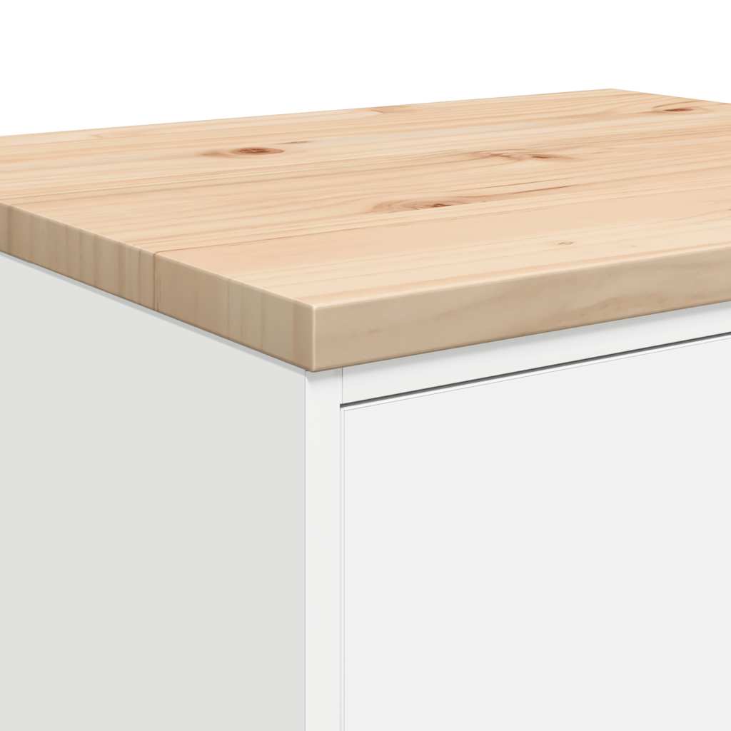 vidaXL Garażowa szafka do przechowywania Biała 60x51x85 cm