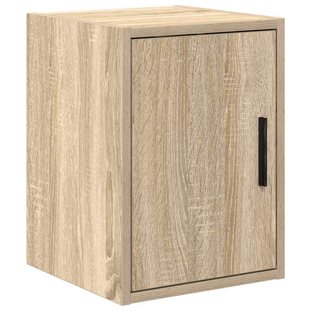 vidaXL Garażowa szafka ścienna Sonoma Oak Drewno klejone