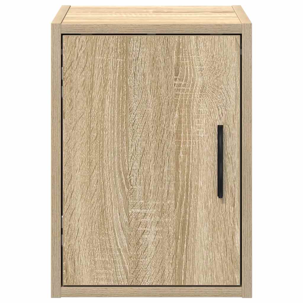 vidaXL Garażowa szafka ścienna Sonoma Oak Drewno klejone