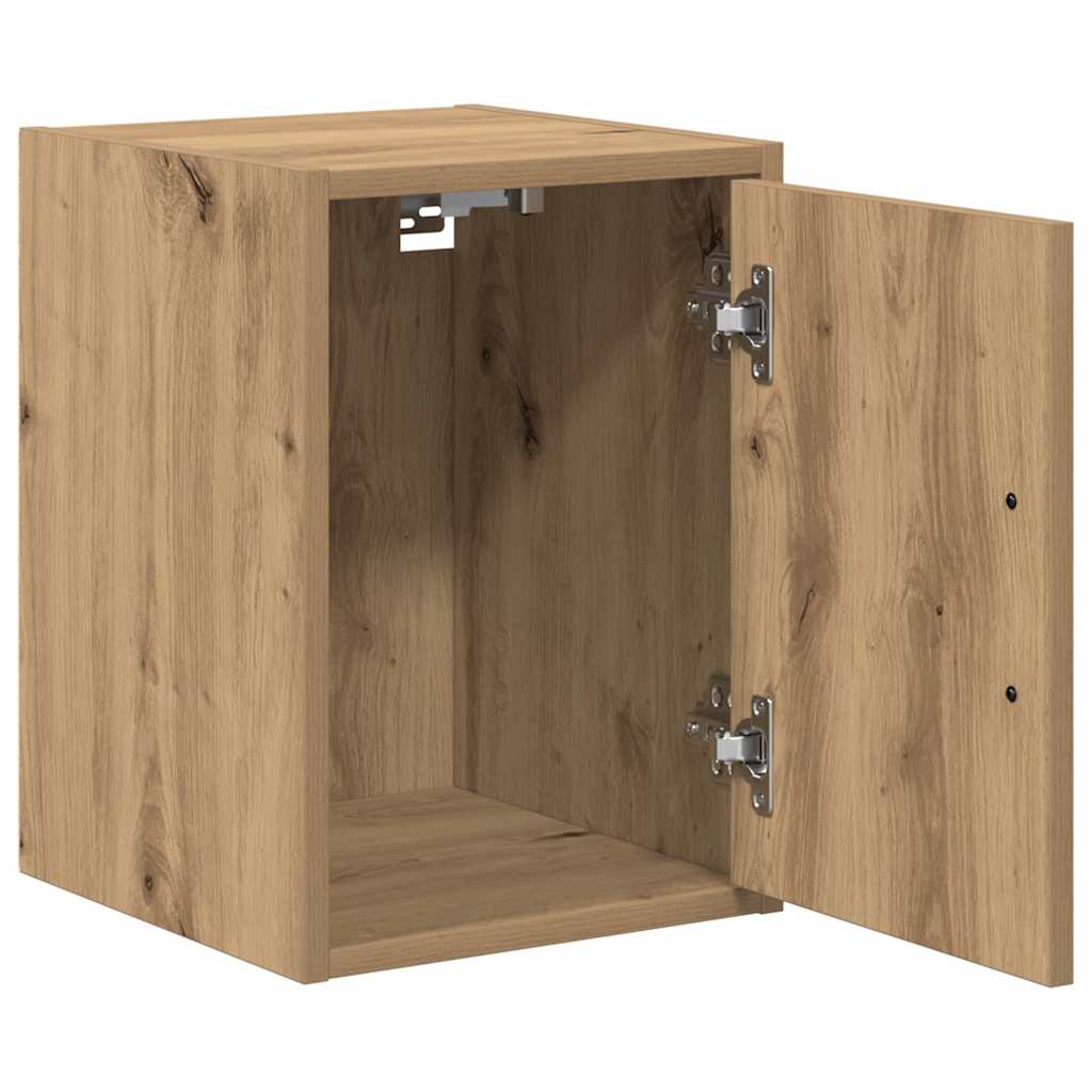 vidaXL Garażowa szafka ścienna Artisan Oak Drewno klejone