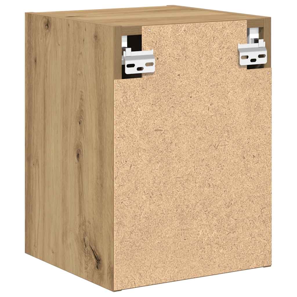 vidaXL Garażowa szafka ścienna Artisan Oak Drewno klejone