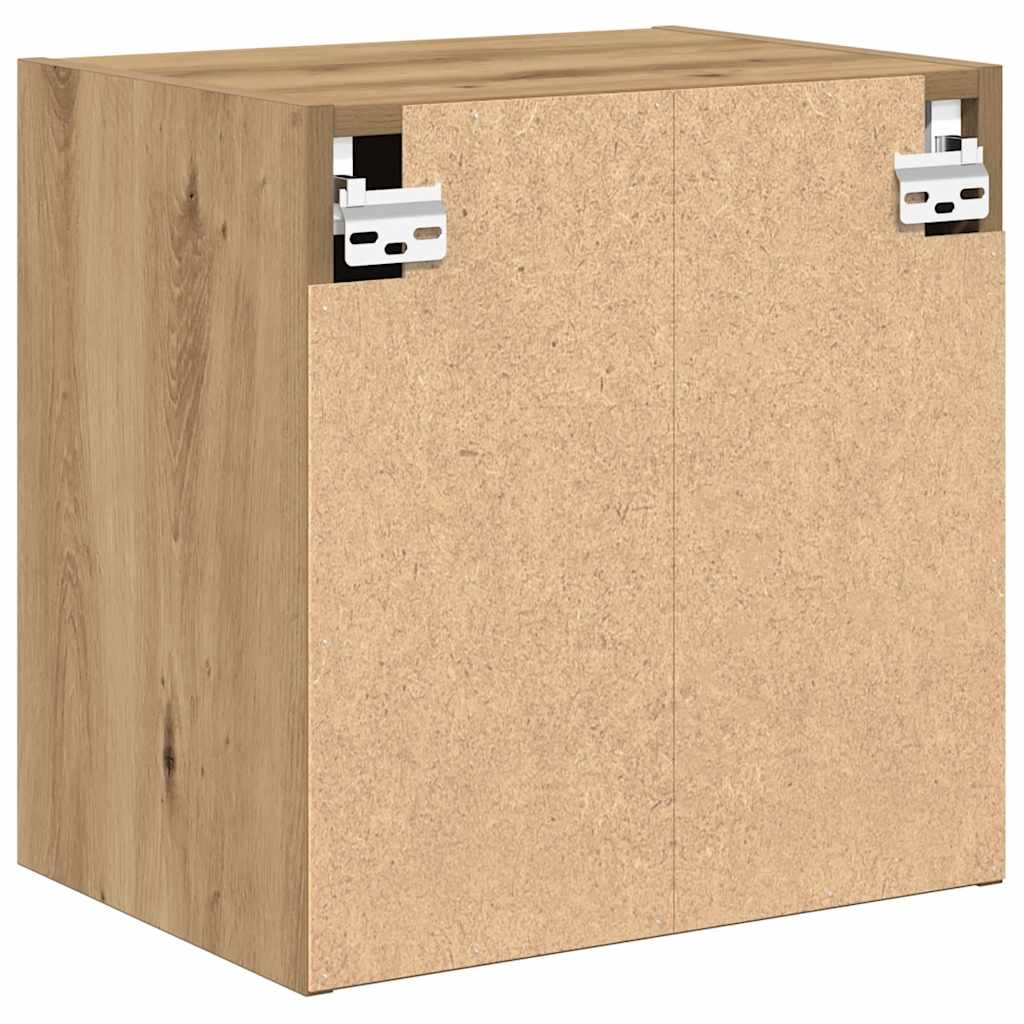 vidaXL Garażowa szafka ścienna Artisan Oak Drewno klejone