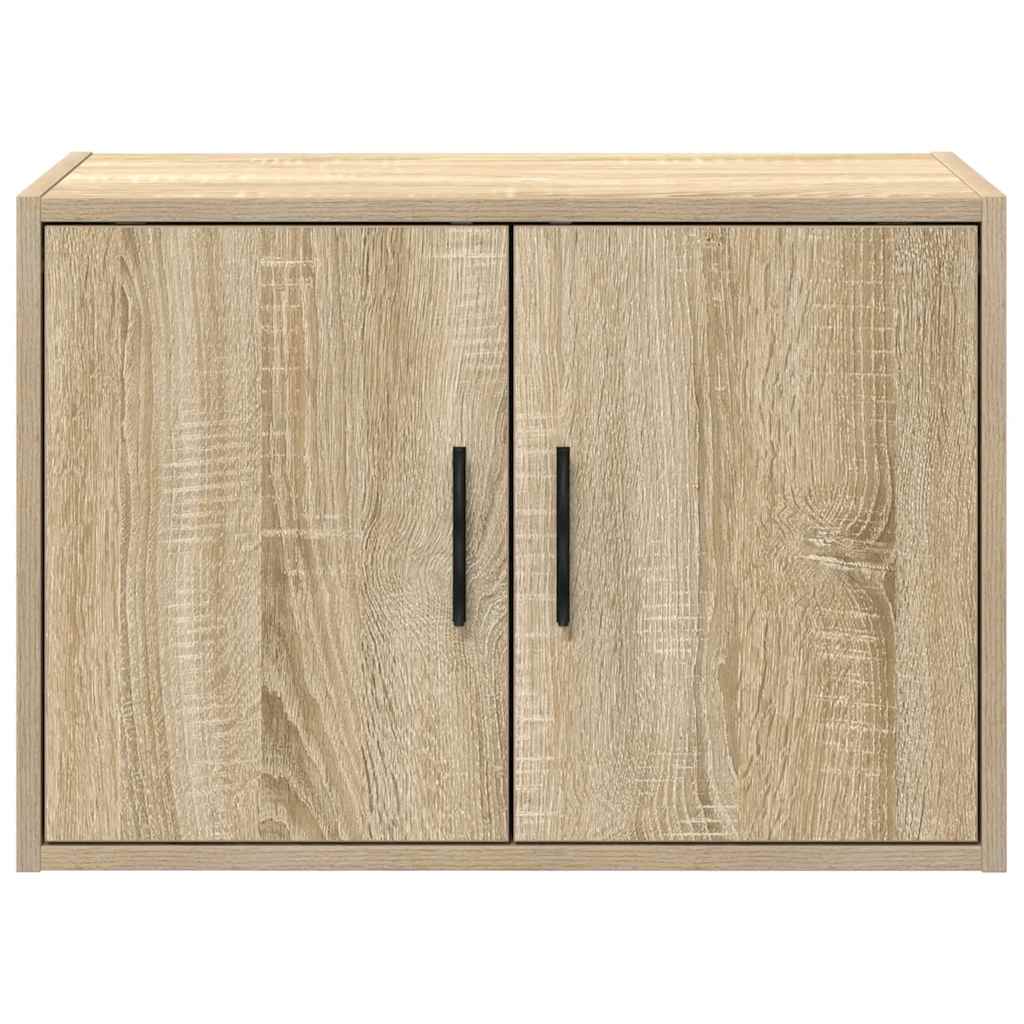 vidaXL Garażowa szafka ścienna Sonoma Oak Drewno klejone