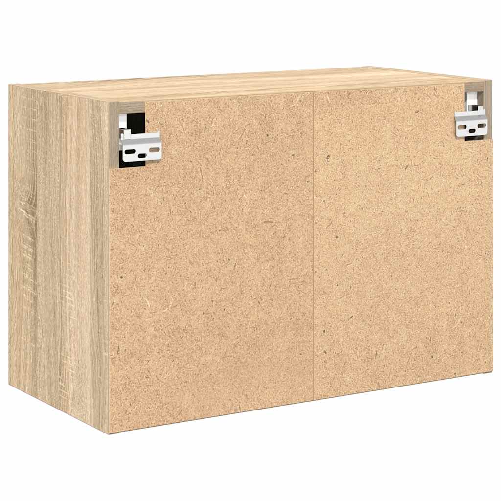 vidaXL Garażowa szafka ścienna Sonoma Oak Drewno klejone