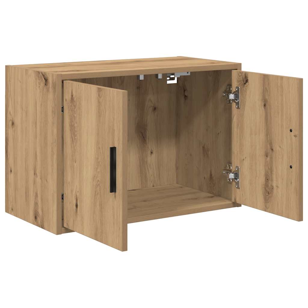 vidaXL Garażowa szafka ścienna Artisan Oak Drewno klejone