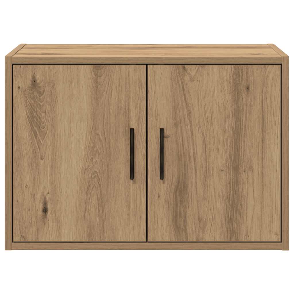 vidaXL Garażowa szafka ścienna Artisan Oak Drewno klejone