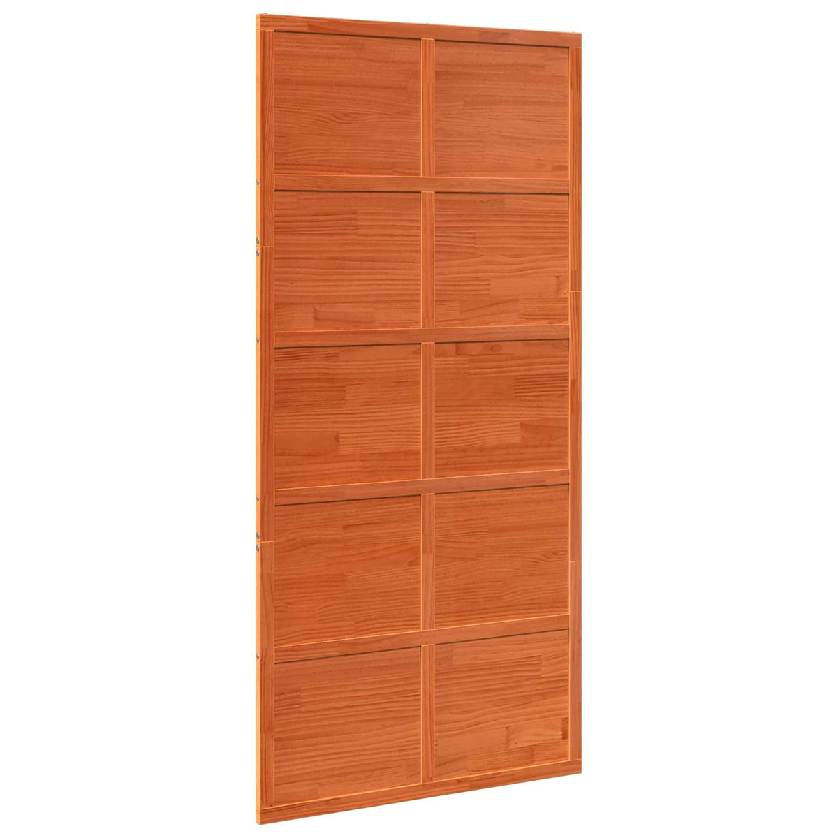 vidaXL Drzwi do stodoły Sosna woskowana 100 x 208 cm