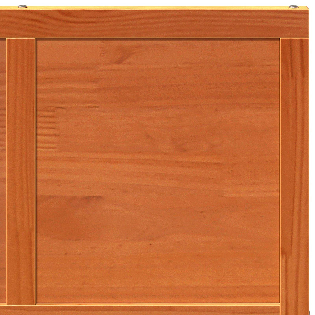 vidaXL Drzwi do stodoły Sosna woskowana 80 x 208 cm